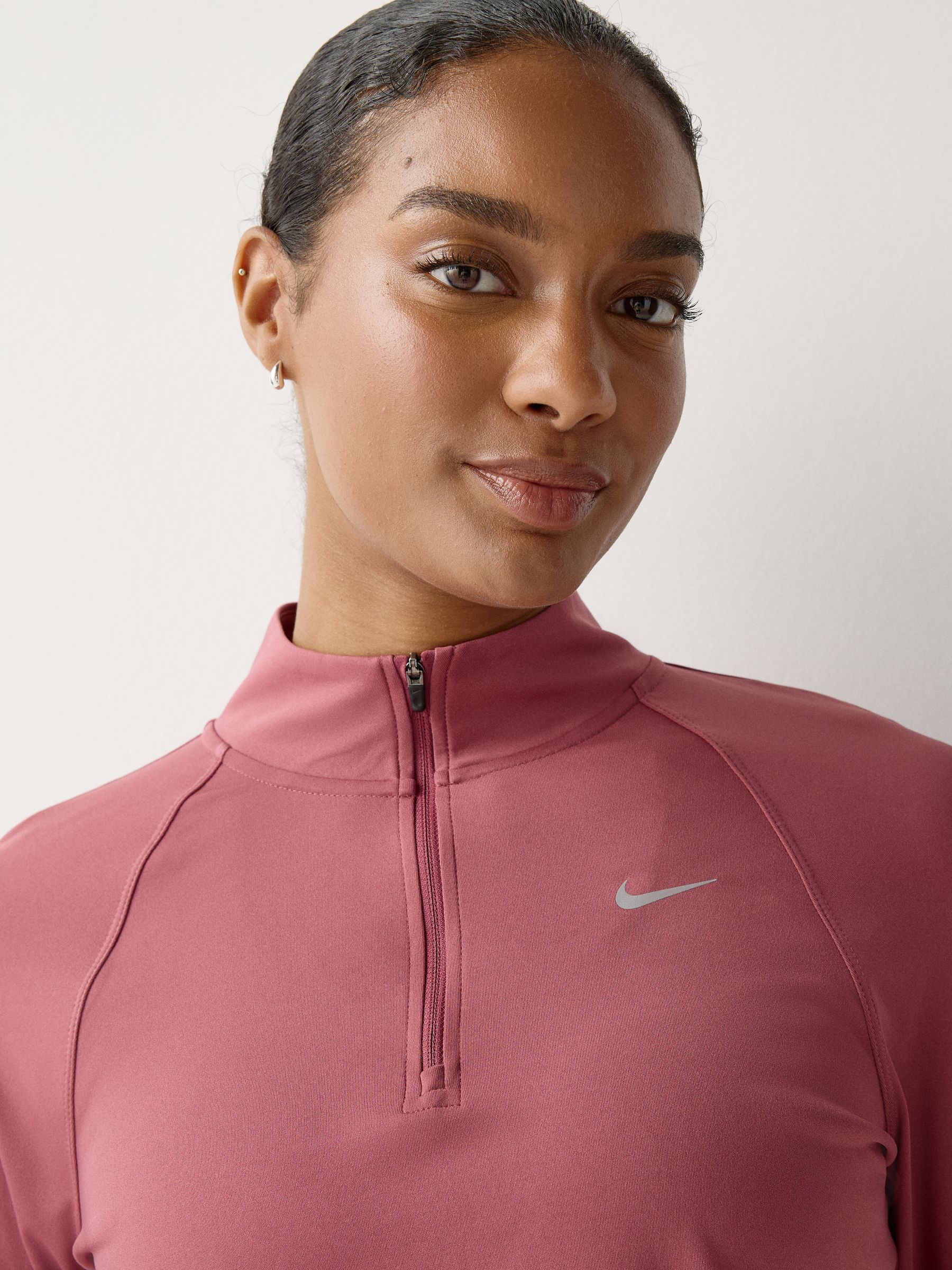 Comprar Fumaça cor-de-rosa - Camiseta de corrida Nike Tempo Dri