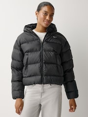 Nike Black Classic Puffer Jacket - Image 1 of 5