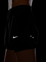 Nike Black Tempo Flow Dri-FIT High-Waisted 2-in-1 Running Shorts - Image 5 of 5