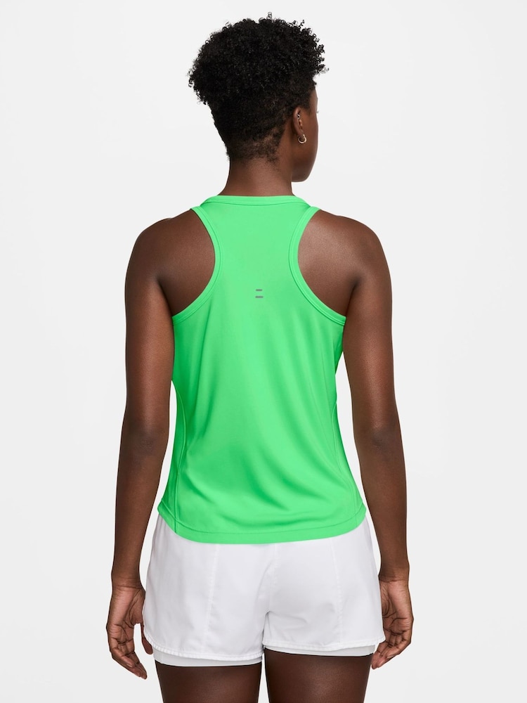 Nike Illusion Green Tempo Dri-FIT Running Vest - Image 2 of 3