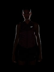 Nike Pink Smoke Tempo Repel Warm Running Gilet - Image 4 of 4