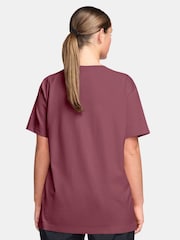 Nike Pink Smoke Sportswear Essential Oversized T-Shirt - Image 2 of 3