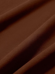 Nike Cacao Wow Brown Studio Fleece Wide Leg Joggers - Image 7 of 7