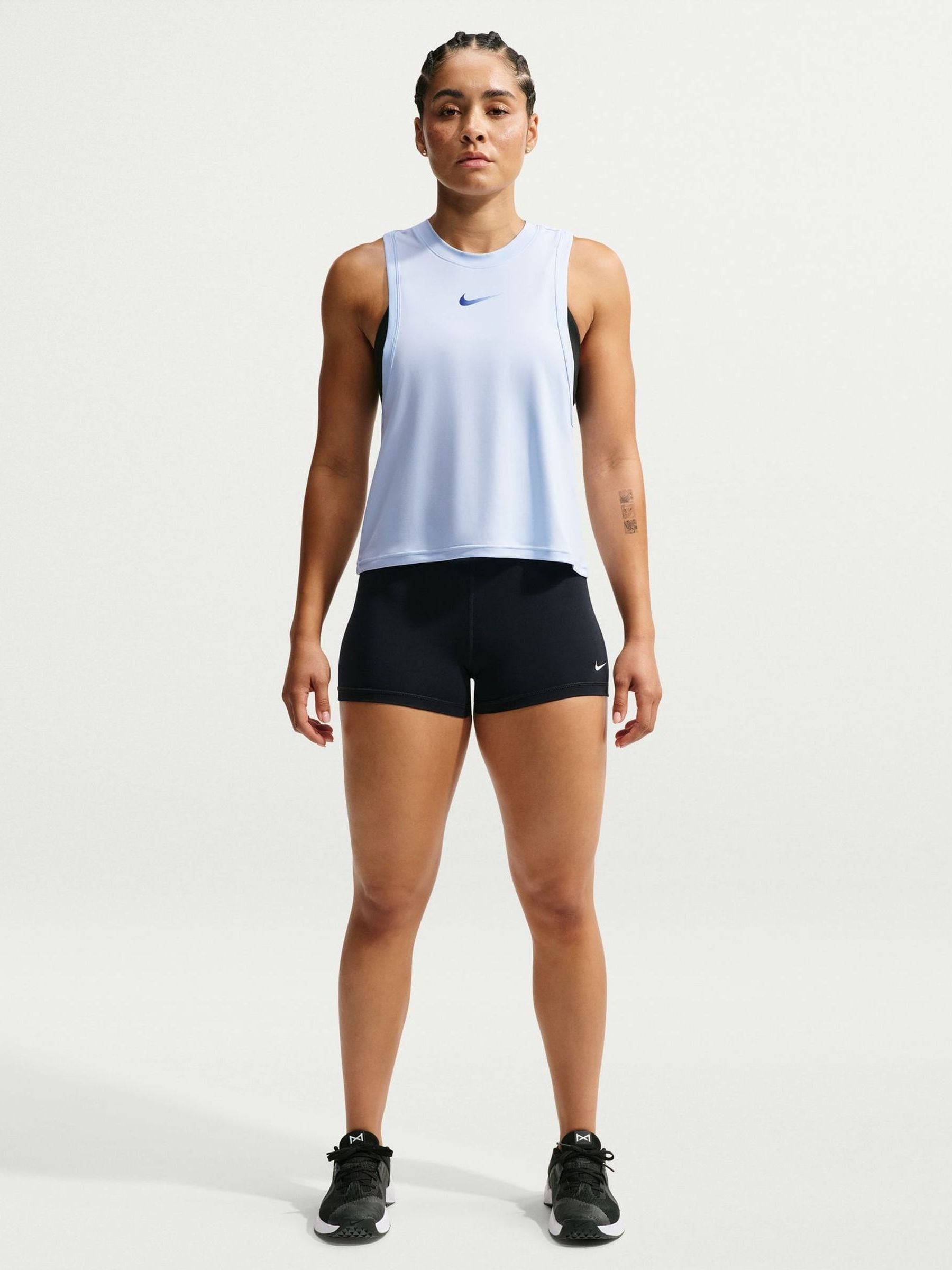 Next：日本 ハイドロジェンブルー - Nike Pro レディース Dri-FIT