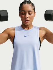 Nike Hydrogen Blue Pro Women’s Dri-FIT Tank Top - Image 4 of 5