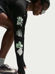 Nike Black Swift Running Jersey Top - Image 5 of 6