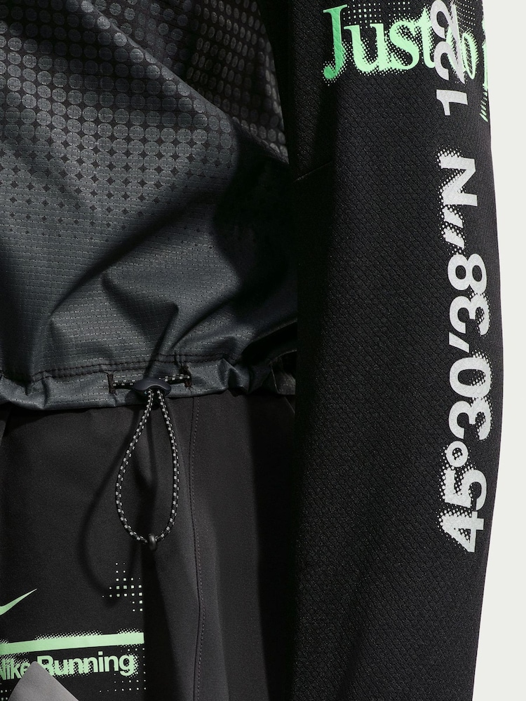 Nike Black Swift Running Jersey Top - Image 6 of 6