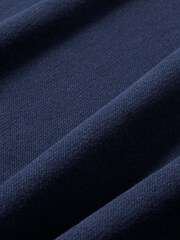 Nike Midnight Navy Studio Fleece Mid Rise Shorts - Image 8 of 8