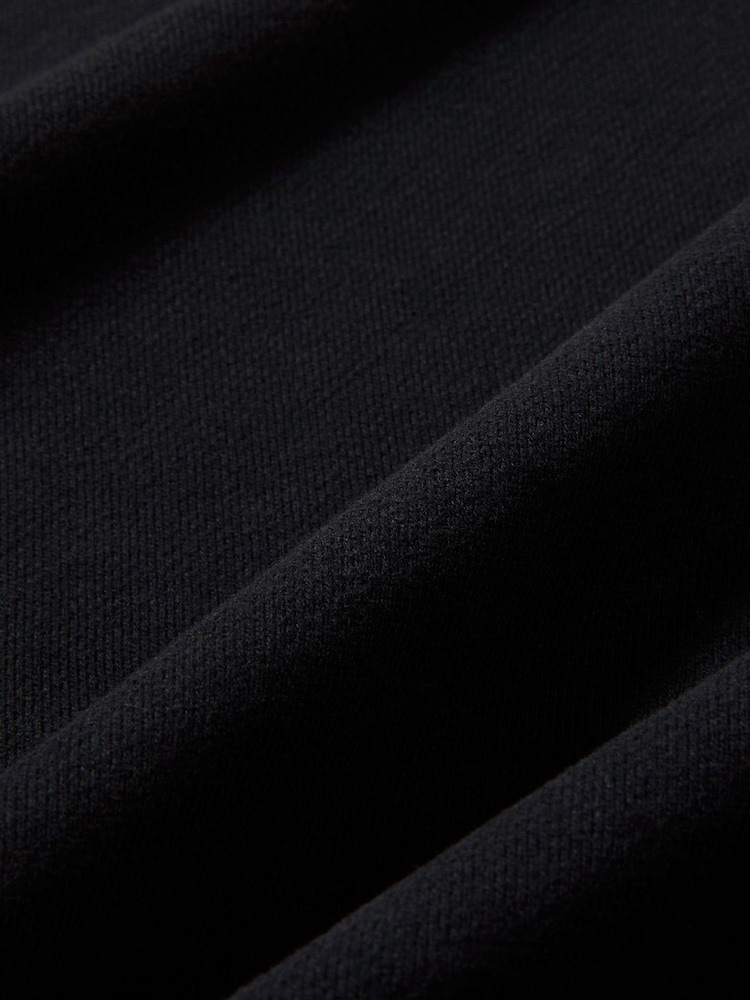 Nike Black Studio Fleece Oversized Cropped T-Shirt - Image 6 of 6