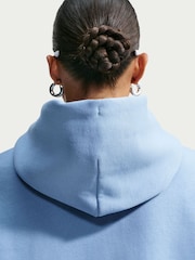 Darbo mėlyna - Nike Studio Fleece Oversized džemperis su gobtuvu - 6 paveikslėlis iš 7