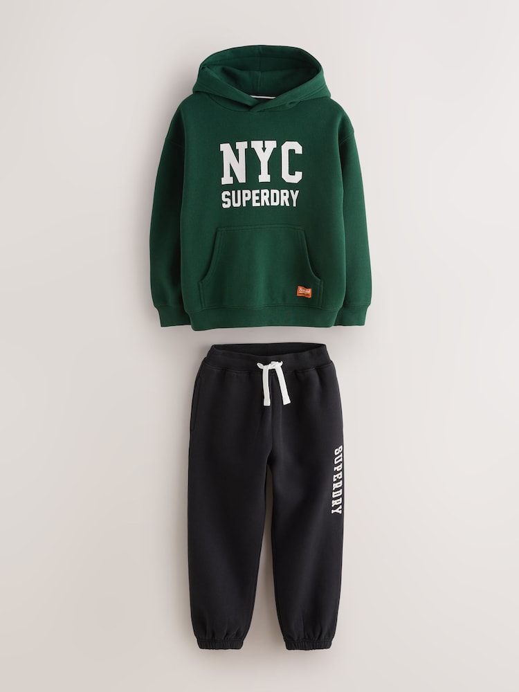 Superdry Graphic Hoodie and Joggers Set - Bild 1 av 6 Superdry Graphic Hoodie and Joggers Set - Bild 1 av 6