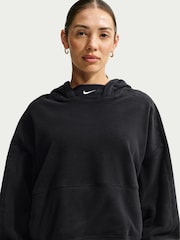 Nike Black One Polar Fleece Hoodie - Image 1 of 6