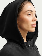 Nike Black One Polar Fleece Hoodie - Image 4 of 6