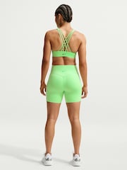 Nike Illusion Green Indy Strappy Light Support Padded Sports Bra - Image 2 of 5