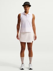 Nike White Victory Dri-FIT Sleeveless Golf Polo T-Shirt - Image 4 of 5