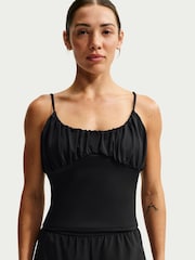 Nike Black One Fitted Dri-FIT Tank Top - Image 1 of 5