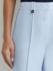 Plavo - Reiss Magda Pantalone širokih nogavica Odelo Pantalone - Slika 3 od 8