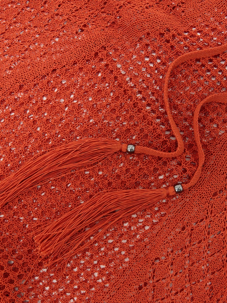 Reiss Libby Gehäkeltes Strandkleid aus Baumwollmischung - Bild 7 von 7