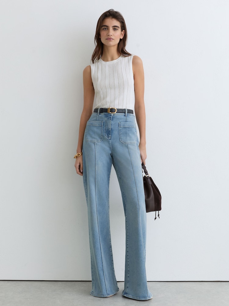 Reiss White Rosanna Vest - Image 1 of 6