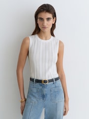 Reiss White Rosanna Vest - Image 4 of 6