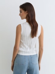 Reiss White Rosanna Vest - Image 5 of 6