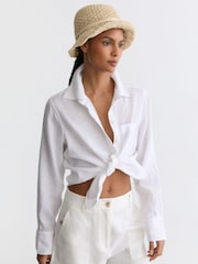 Reiss Natural Eva Hat - Image 4 of 5