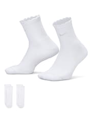 Nike Natural Everyday Elevated Mid Crew Socks 2 Pack - Image 1 of 4