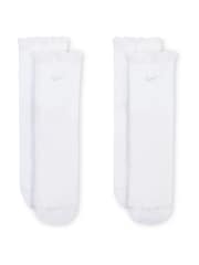 Nike Natural Everyday Elevated Mid Crew Socks 2 Pack - Image 2 of 4