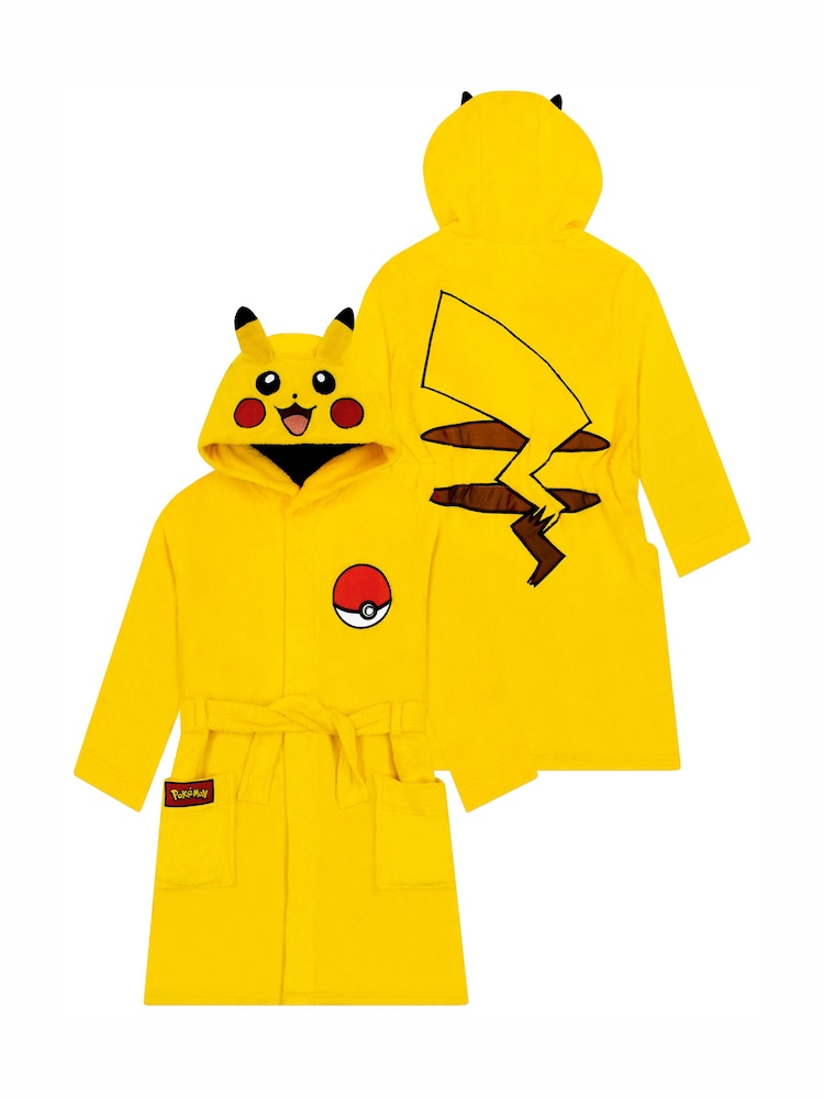 Character Pokemon Pikachu Dressing Gown - صورة 1 من 12 Character Pokemon Pikachu Dressing Gown - صورة 1 من 12