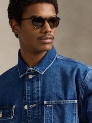 Polo Ralph Lauren Blue Polo Sport Denim Jacket - Image 4 of 8