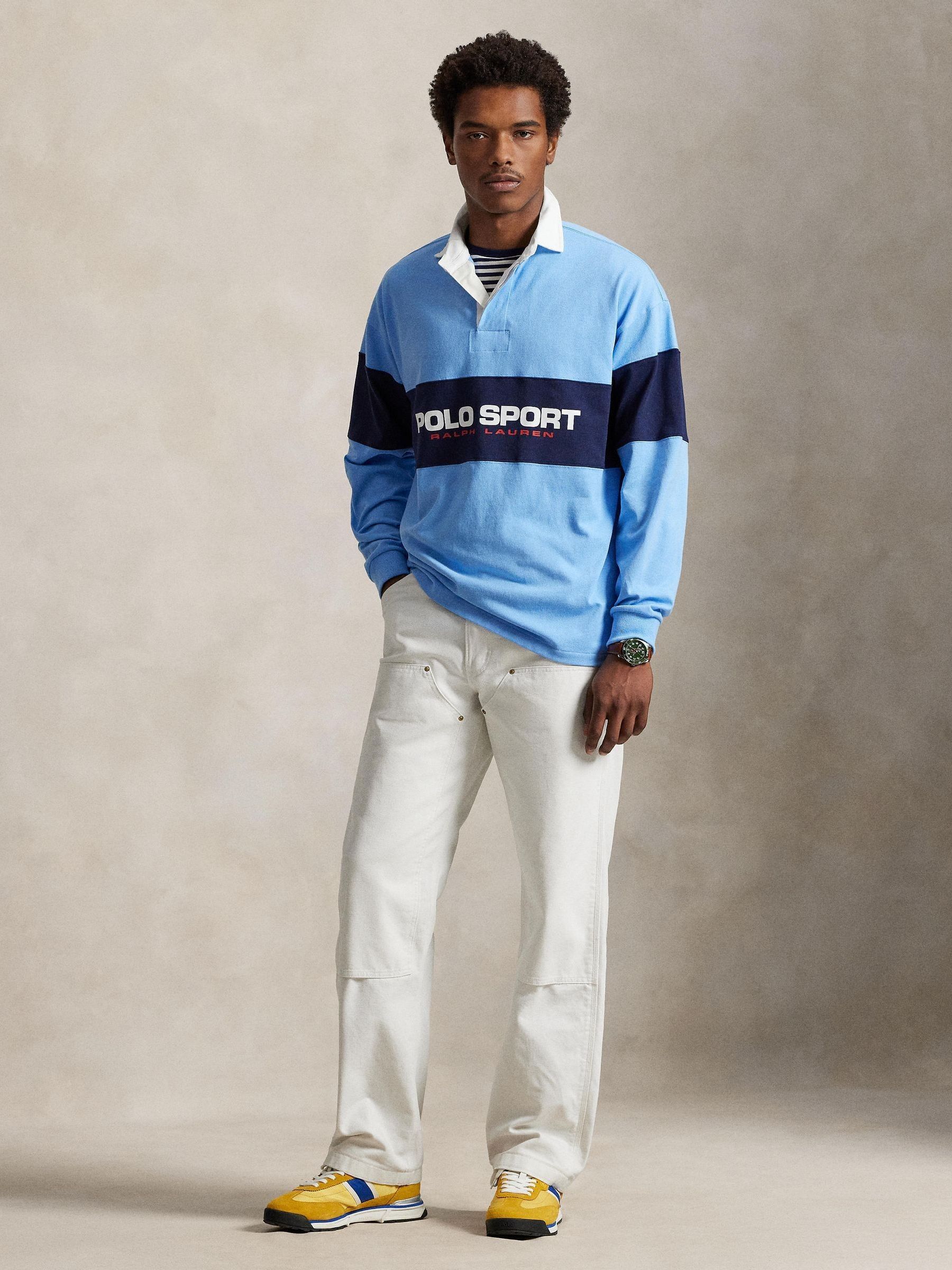 ラグビーw記念スポーツpolo Next：日本 ブルー - Polo Ralph Lauren Polo Sport ラグビー シャツ