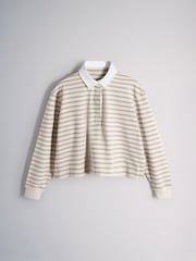 The Set 2 Pack Rugby Sweat Tops Berry Pink - Image 3 of 5