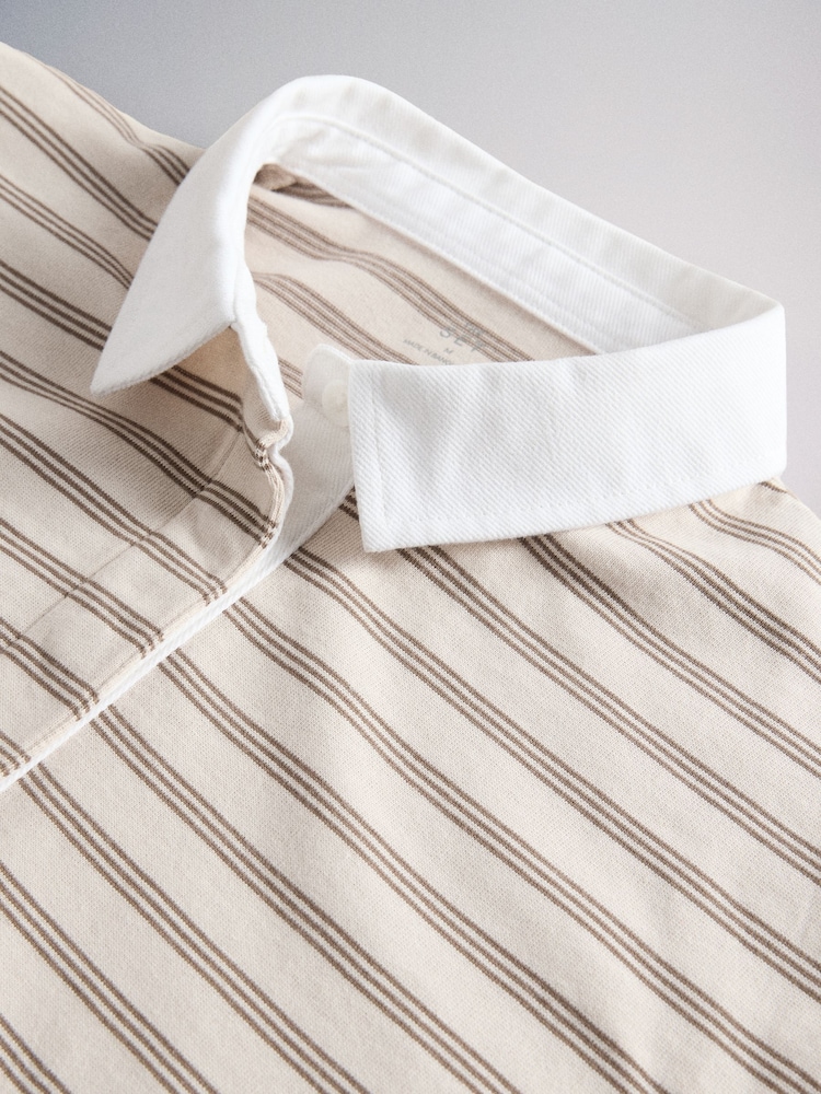 The Set 2 Pack Rugby Sweat Tops Berry Pink - Image 5 of 5