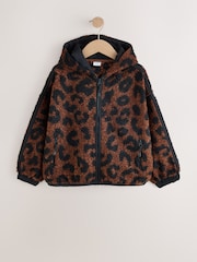 Animal Zip up Hooded Borg Jacket (3-16yrs) - Image 5 of 8