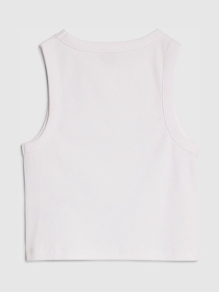 River Island White Hotfix Tank Top - Image 2 of 4
