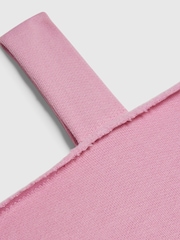 River Island Pink New York Off The Shoulder Sweatshirt - Image 3 of 4