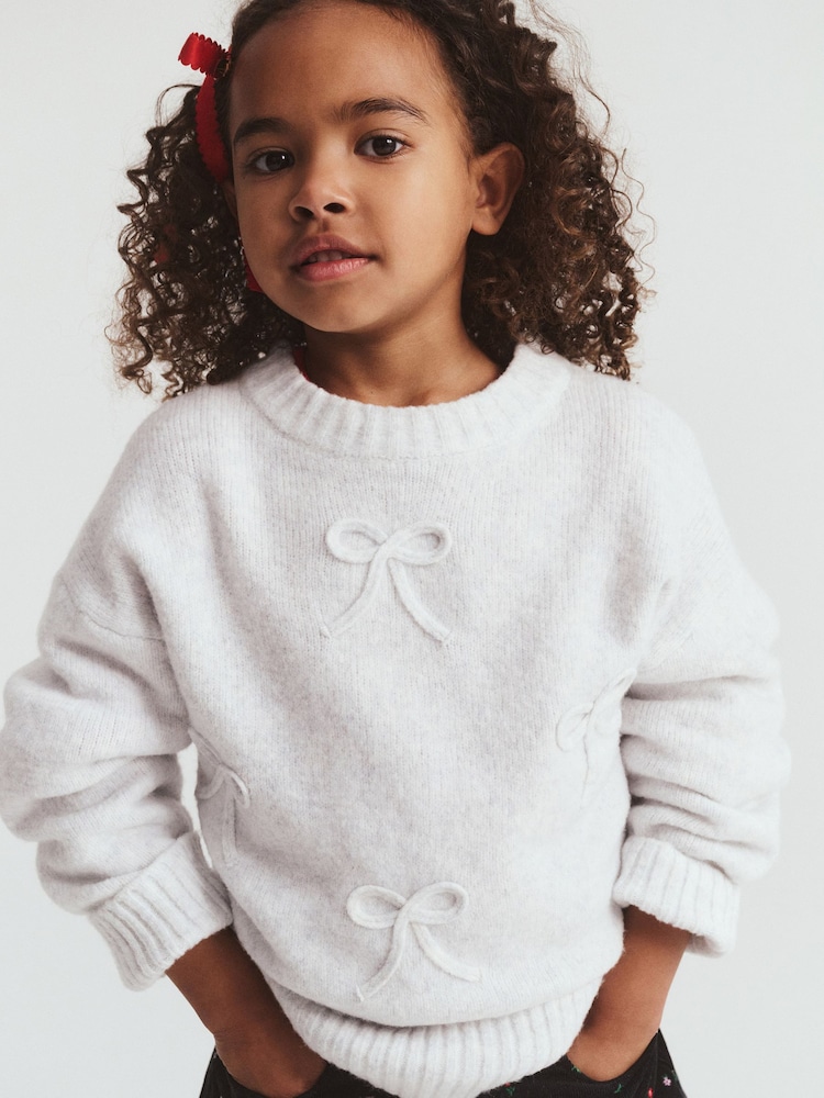 Cotton On Grey Sam Soft Knit Jumper - Image 1 of 5 Cotton On Grey Sam Soft Knit Jumper - Image 1 of 5