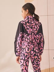 Pink Animal Sports Zip Through Jacket (3-16yrs) - Image 4 of 5