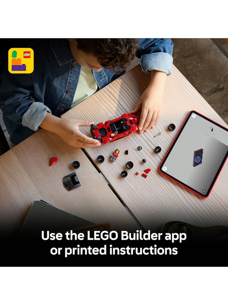 LEGO Speed Champions Ferrari SF90 XX Stradale Sports Car 77254 - Imaginea 6 din 6