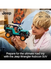 Lego Technic Jeep Wrangler Rubicon SUV Car Model Kit - Image 3 of 8