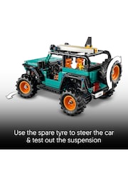Lego Technic Jeep Wrangler Rubicon SUV Car Model Kit - Image 4 of 8