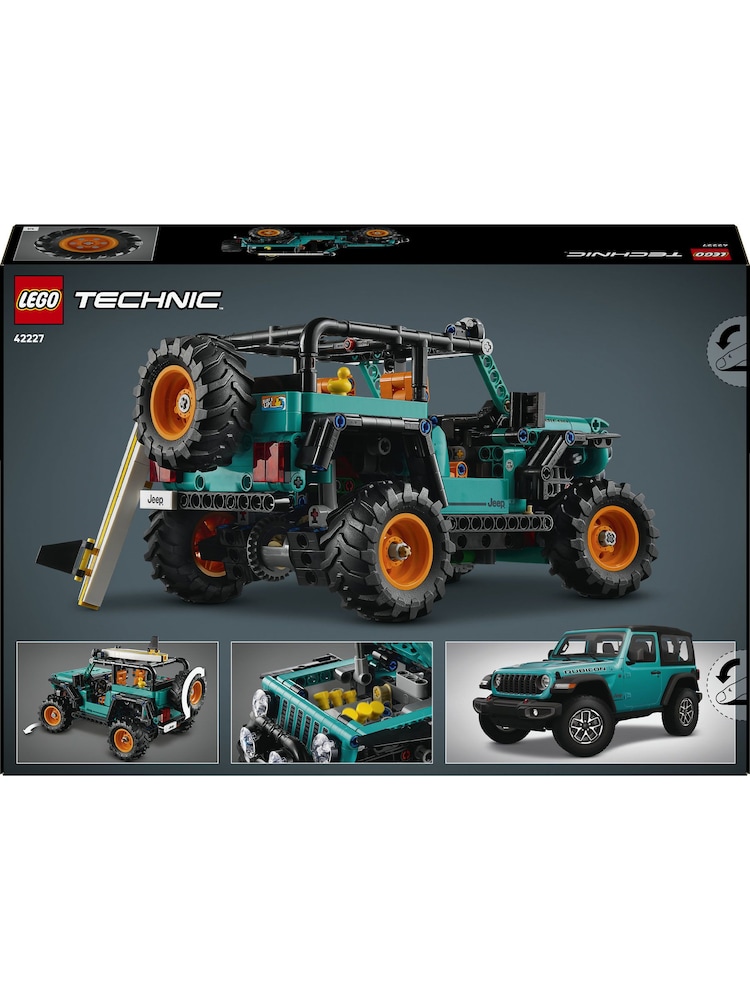 Lego Technic Jeep Wrangler Rubicon SUV Car Model Kit - Image 8 of 8