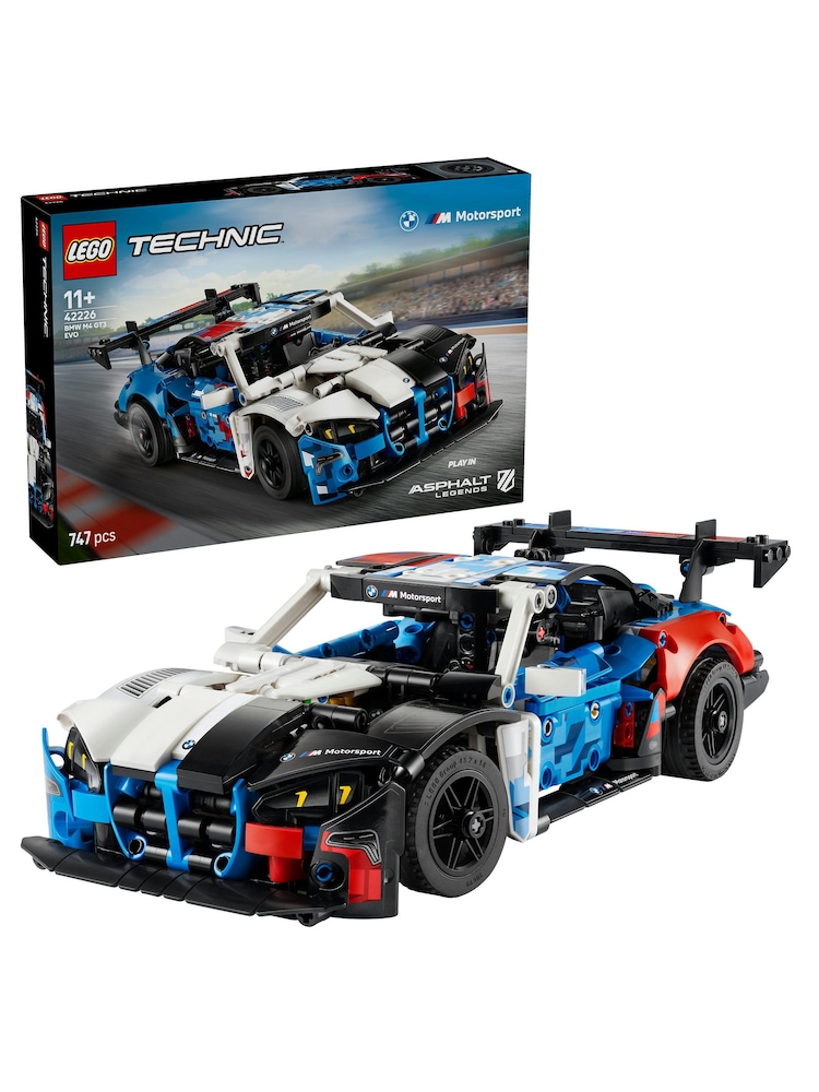 Lego Technic BMW M4 GT3 EVO Race Car Toy Model Kit 42226 - Image 1 of 7 Lego Technic BMW M4 GT3 EVO Race Car Toy Model Kit 42226 - Image 1 of 7