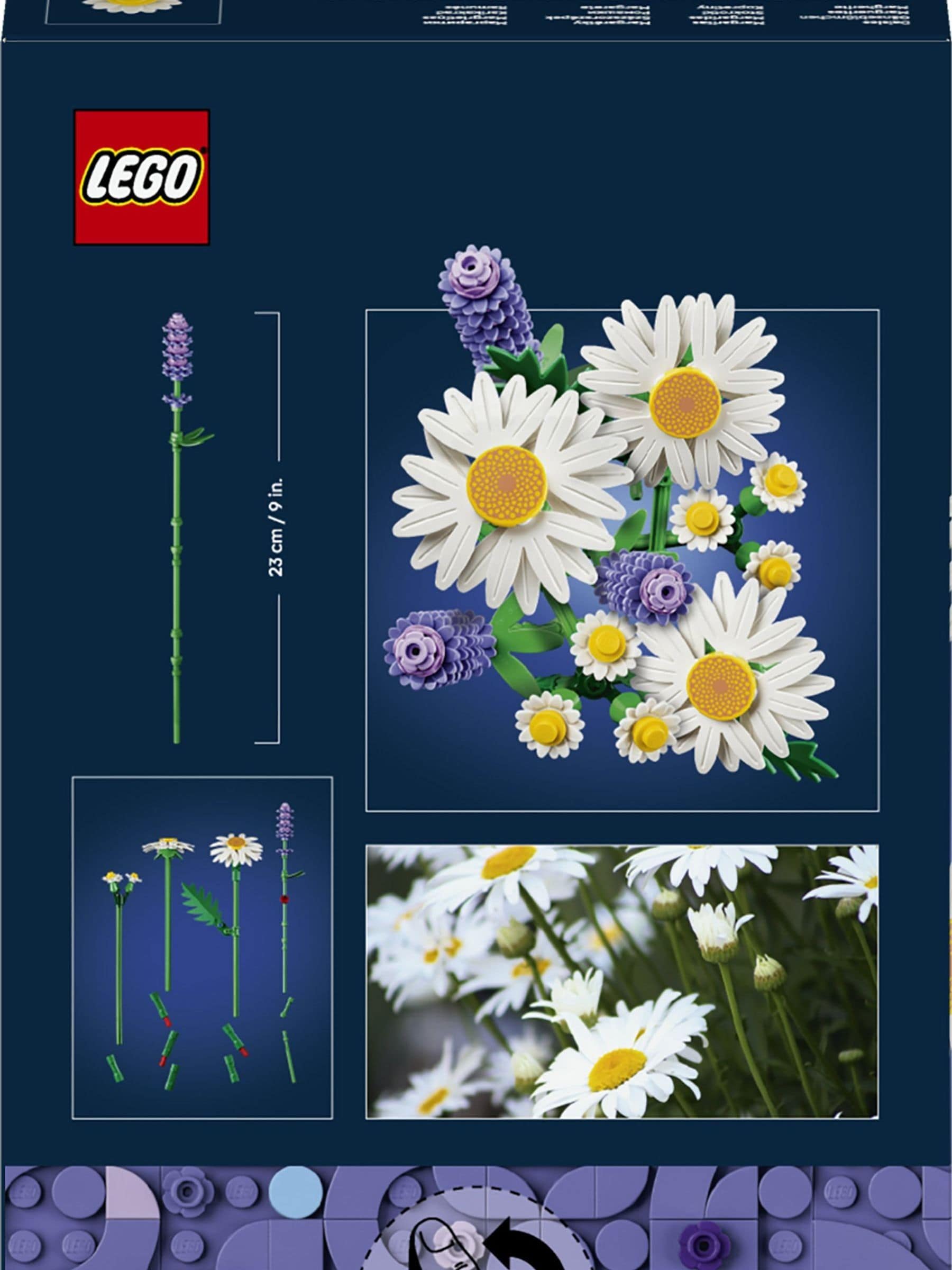 バレエ type V lucky Joy flower light gray stina Buy LEGO Botanicals Daisies Artificial Flower Bouquet from Next