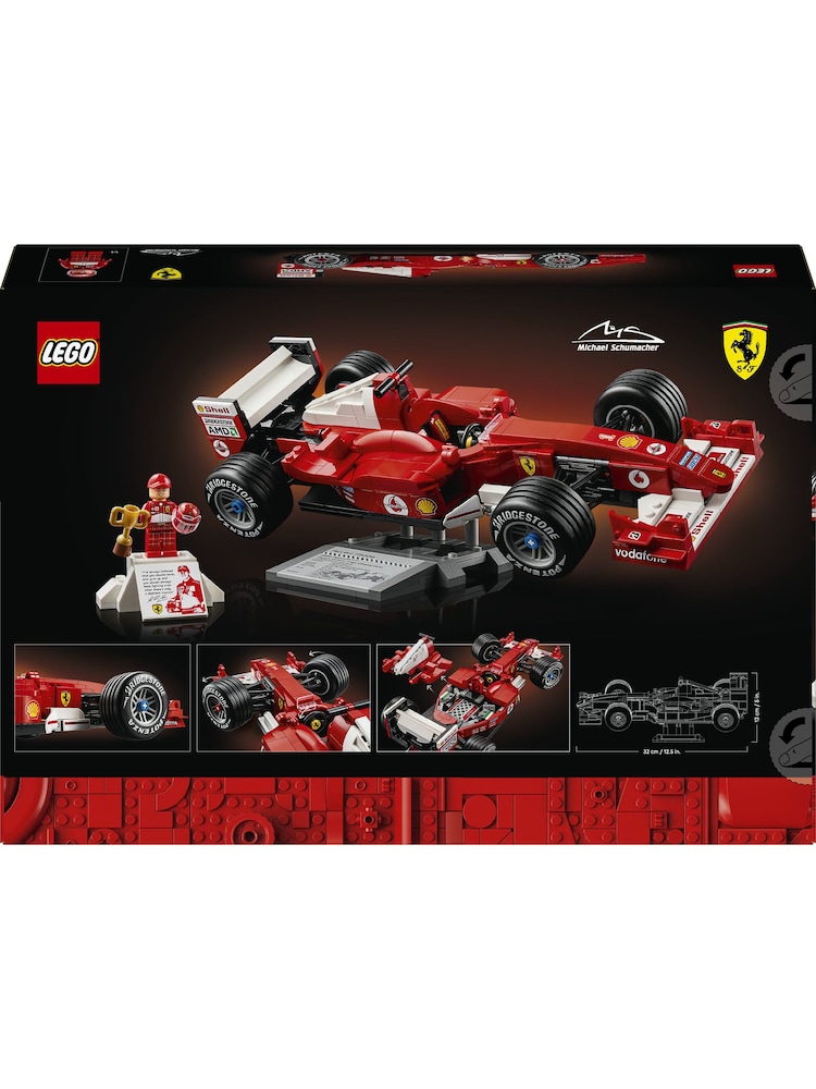 LEGO Icons Ferrari F2004 & Michael Schumacher Model 11375 - Image 9 of 9 LEGO Icons Ferrari F2004 & Michael Schumacher Model 11375 - Image 9 of 9