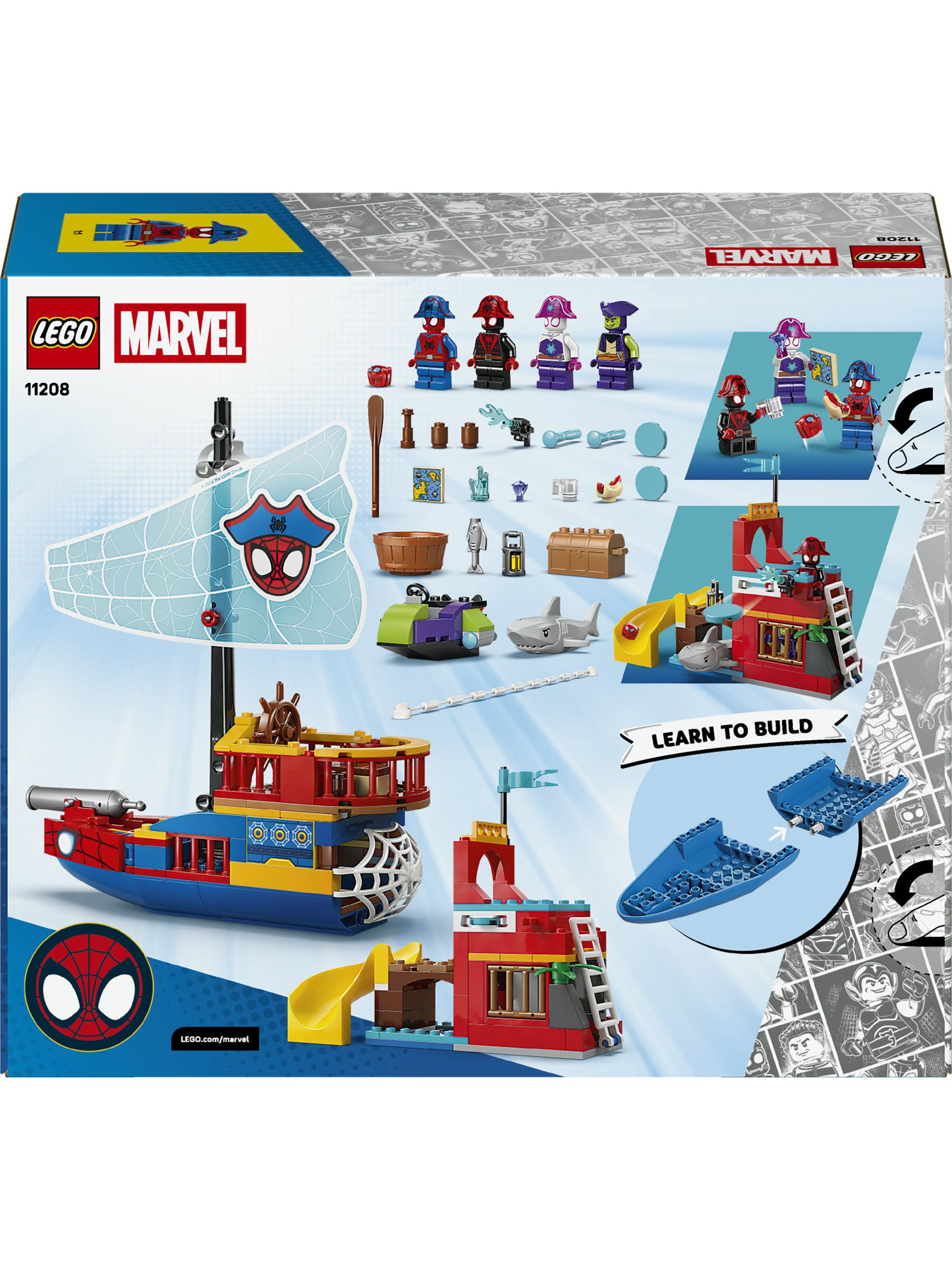 Satın al LEGO | Marvel Ekibi Spidey Korsan Gemisi İnşa Oyuncak