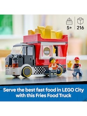 LEGO City Fries Food Truck Toy with 2 Minifigures 60488 - Image 3 of 8