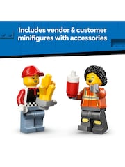 LEGO City Fries Food Truck Toy with 2 Minifigures 60488 - Image 6 of 8