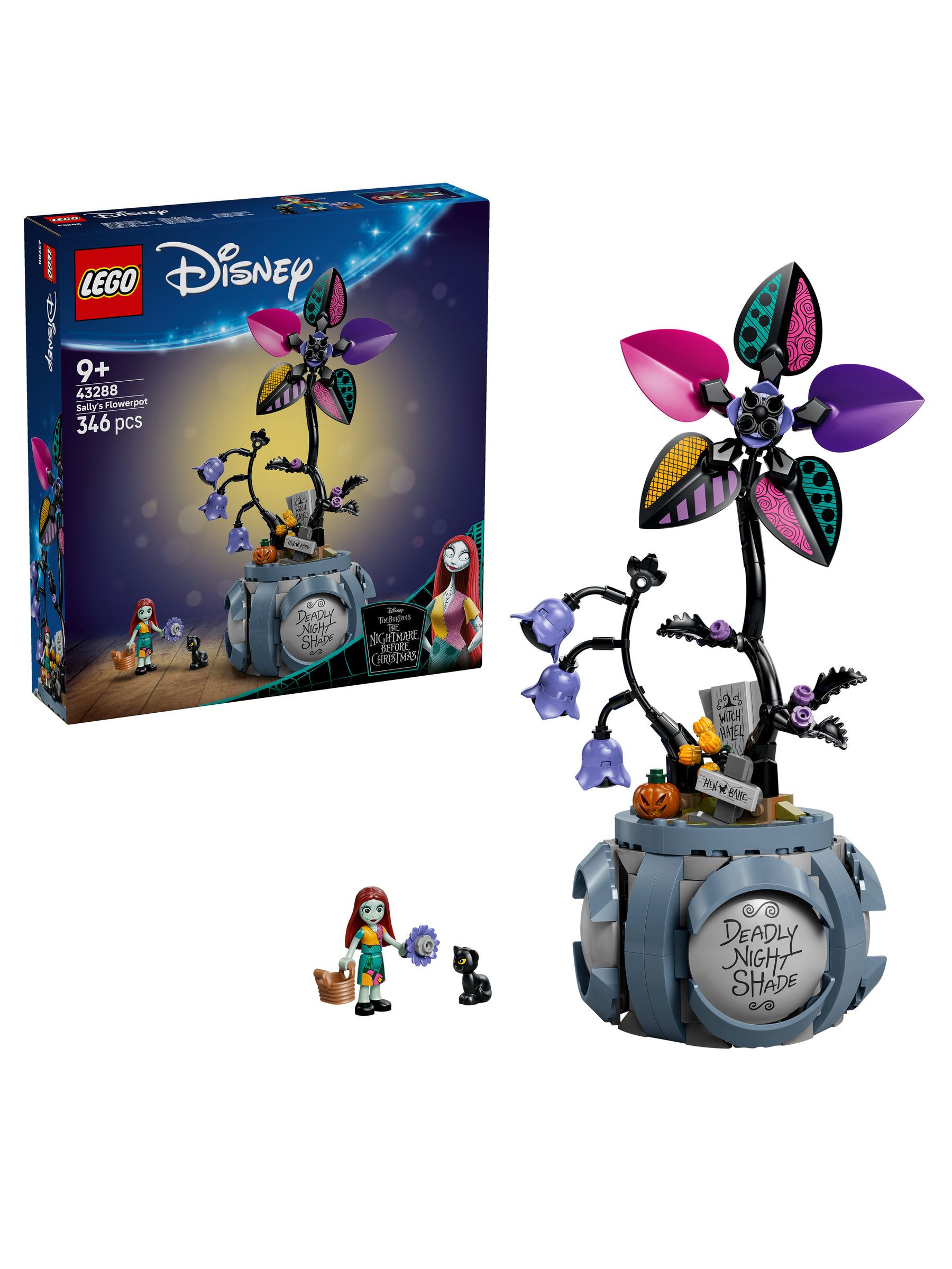 LEGO Disney Sally’s Flowerpot Building Toy for Kids 43288 - Image 13