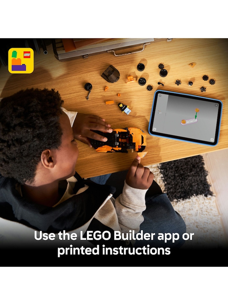 LEGO Speed Champion McLaren W1 Lekebilmodellsett 77257 - Bilde 6 av 6